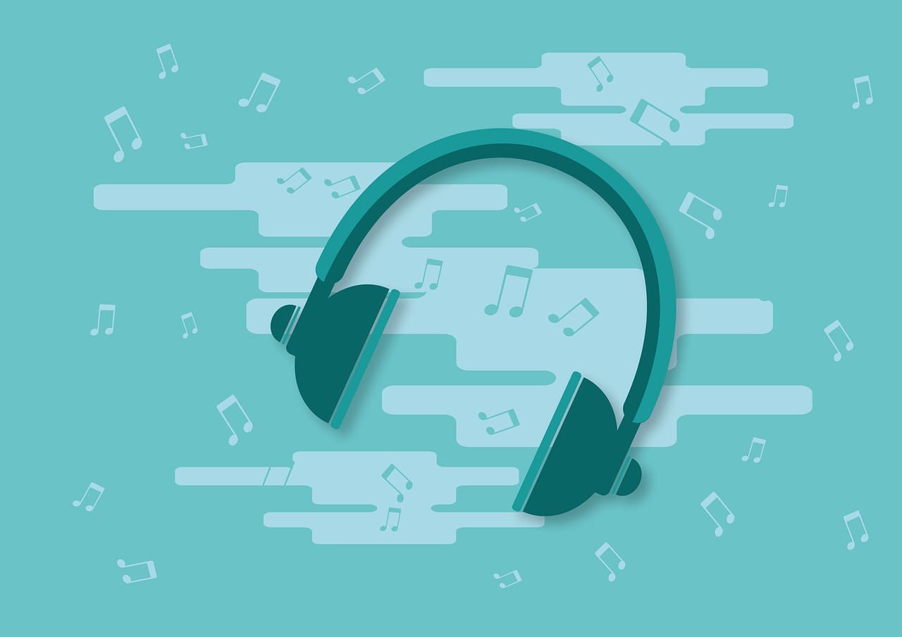 Casque accessoires de piano